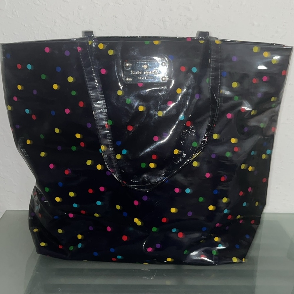Kate Spade polka dot tote